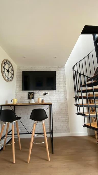 Studio Duplex Face A La Mer Guidel Exterior foto
